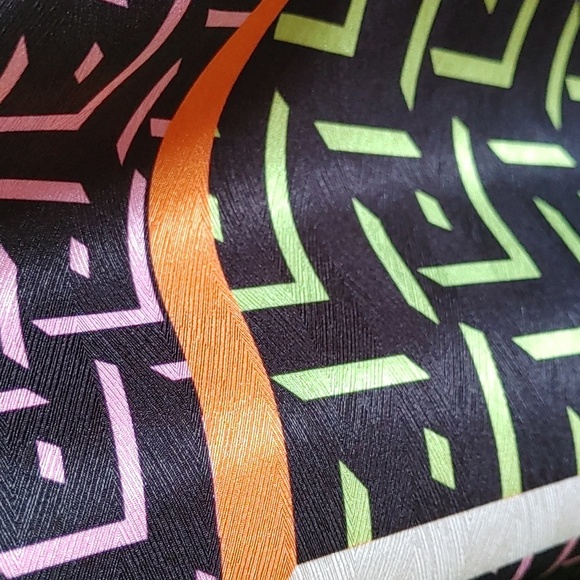 💚Vivian Shyu Made in Italy Oversized Geometric Bohemian Look Tunic - Picture 7 of 11